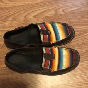 Multi-Colored Ariat Slip-Ons